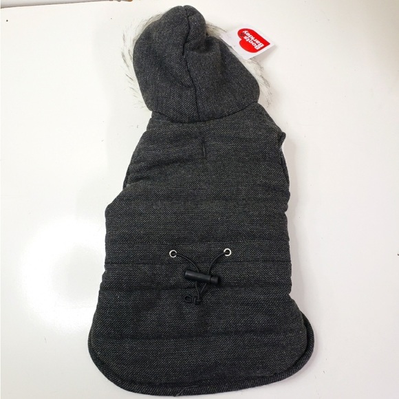 Boots & Barkley Dog Nwt Dog Coat Heathered Black Medium Poshmark